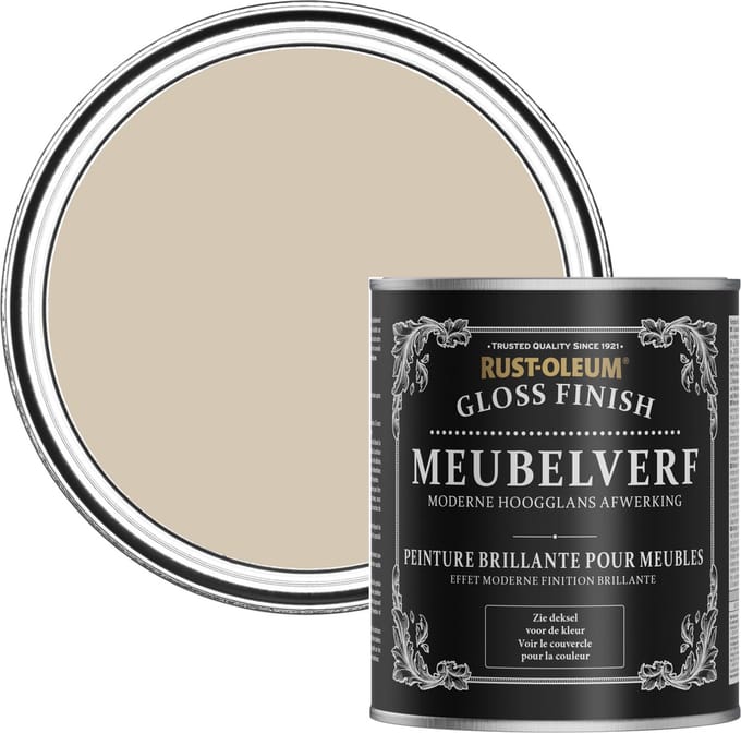 Rust-Oleum Lichtbruin Meubelverf Hoogglans - Karamel 750ml