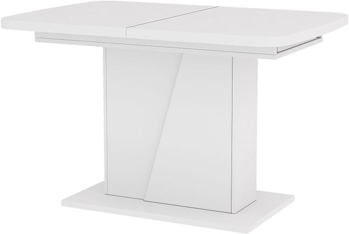 Vicco Eettafel Fenaro, Wit, 120-160 x 80 cm uitschuifbaar