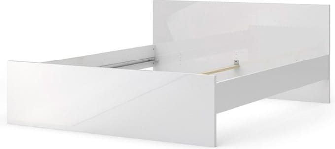 Nada bed 160*200 cm wit hoogglans.