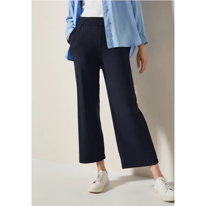 7/8 Wide Legs jersey broek