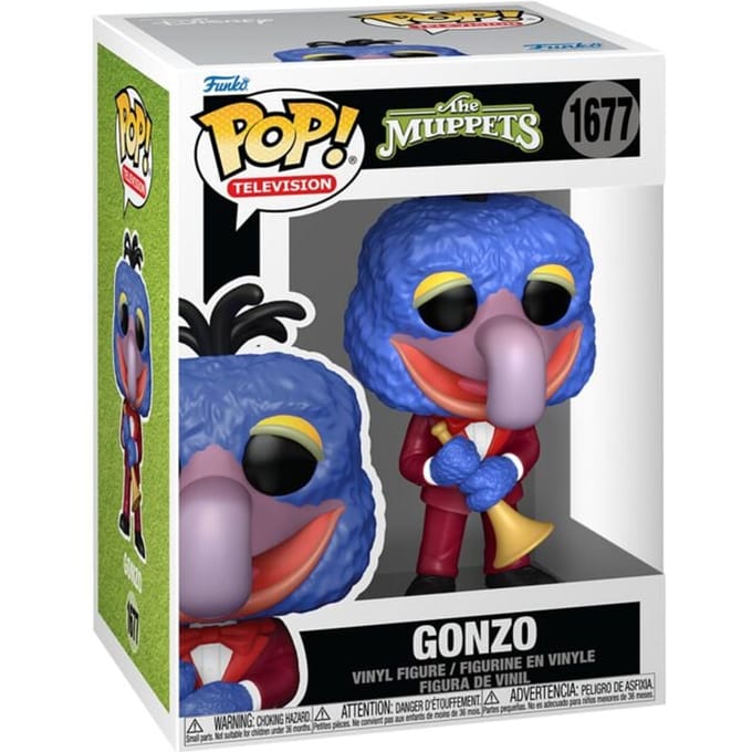 Die Muppets Gonzo vinylfiguur 1677 Unisex Funko Pop! - Neutraal - Standard