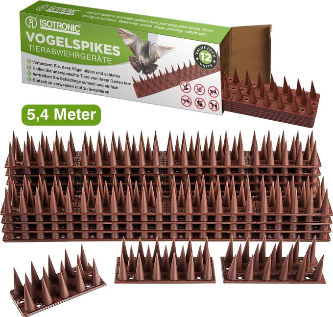 Isotronic Puntstrip | Afweerstrip in verschillende kleuren Bruin