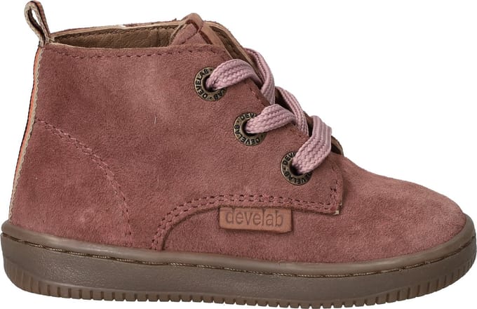 Develab Firststeps Babyschoentjes - Meisjes - Roze - Maat:24