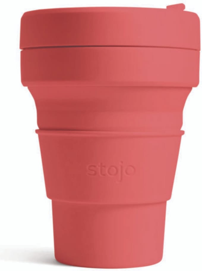 Stojo Pocket Cup Brooklyn - Uitgebreide Verpakking - 355 ml