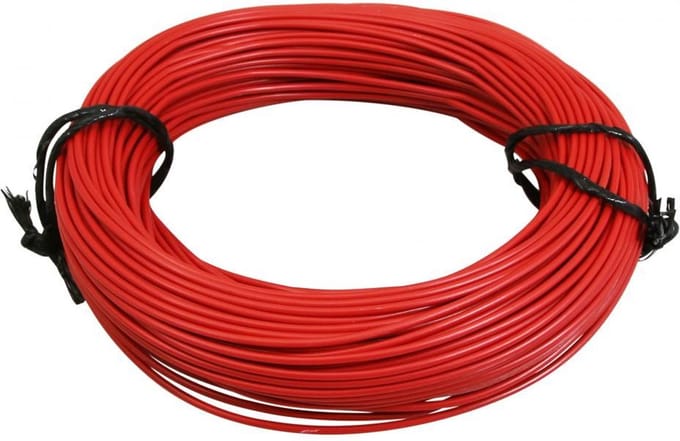Rol elektrische draad rood meeraderig 9/10 0.75mm² x 50m kabelboom voor motor bromfiets