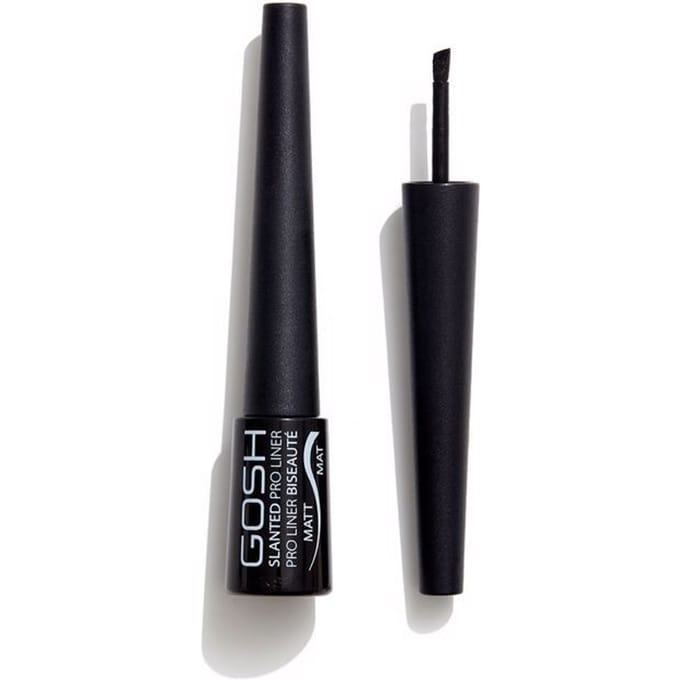 Gosh Slanted Pro Liner 3 ml - 002 Matt Black