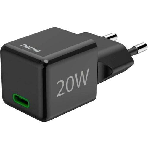 Hama USB-oplader 20.00 W 1x USB-C USB PD Zwart Binnen USB Power Delivery (USB-PD)