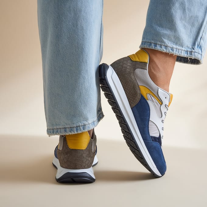 Vertice Sneakers wit Suede - Maat 43