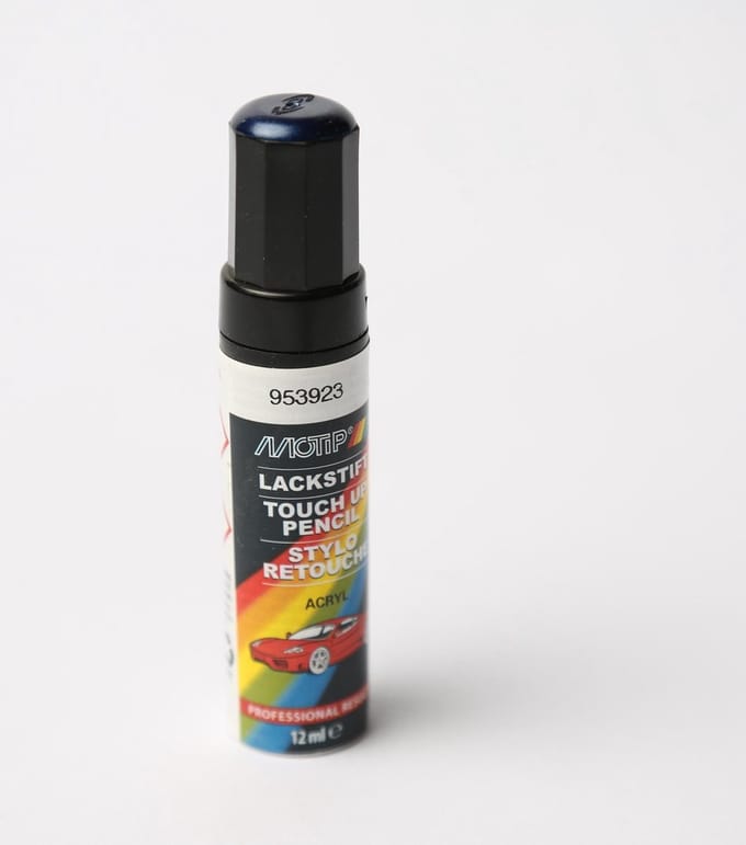 Motip 953923 - Auto lakstift - Blauw Metallic - 12 ml