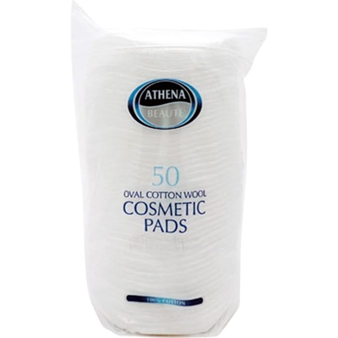Athena BeautÃ© Cosmetische wattenschijfjes - 50 stuks