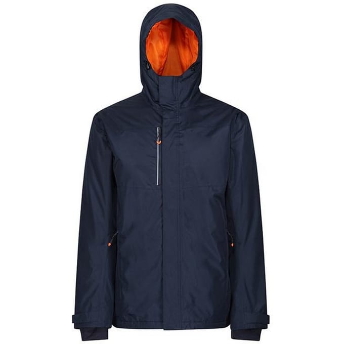 Regatta Heren Thermogen Powercell 5000 Jas (Marine / Magma Oranje)