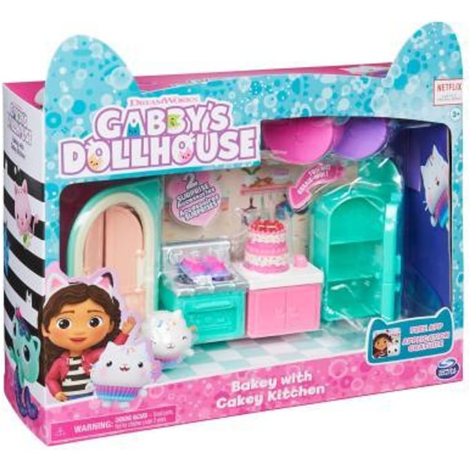 Gabby's Poppenhuis - Cakey's Keuken-speelset