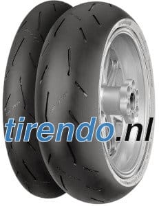 Continental ContiRaceAttack 2 ( 180/60 ZR17 TL 75W Achterwiel, M/C, Rubbermengsel Medium )