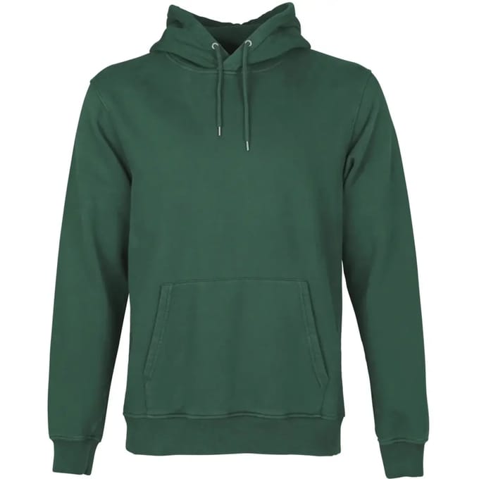 Hooded sweatshirt Colorful Standard Classic Organic emerald green