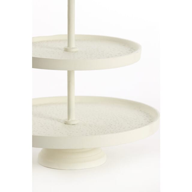 Light & Living - Etagere LUTEK - Ø32x48cm - Wit