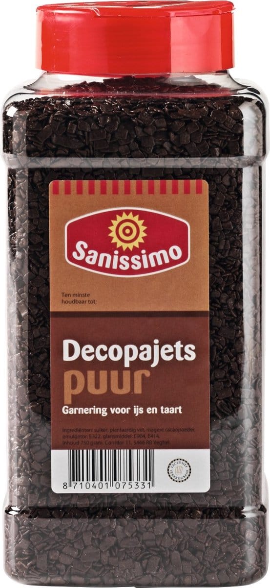 Sanissimo Decopajets Puur Pot 750 Gram