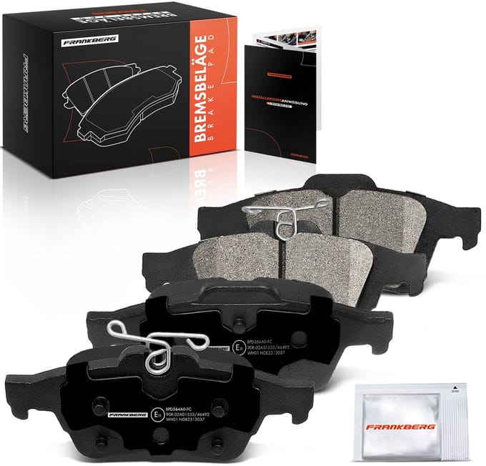 Frankberg 4x remblokken achteras voor FORD