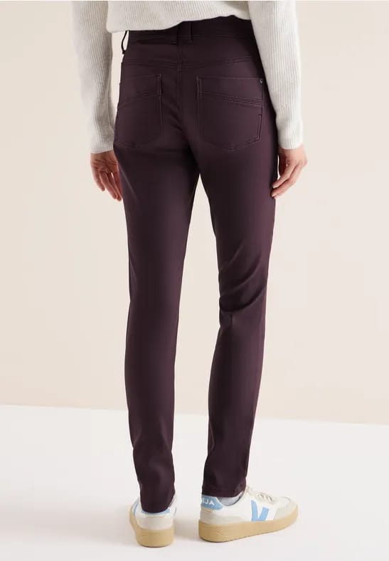 Broek in lederlook