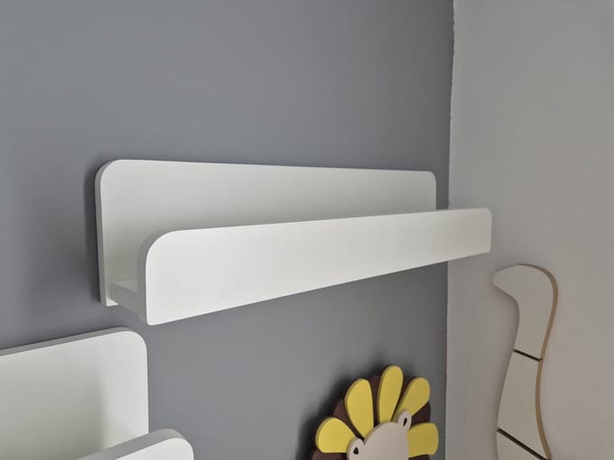 Moliland Półki - Wandrek - Elegant - Wit - MDF