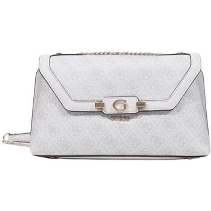 Guess Lindsey XBody Flap - Schoudertas 27 cm (bone logo)