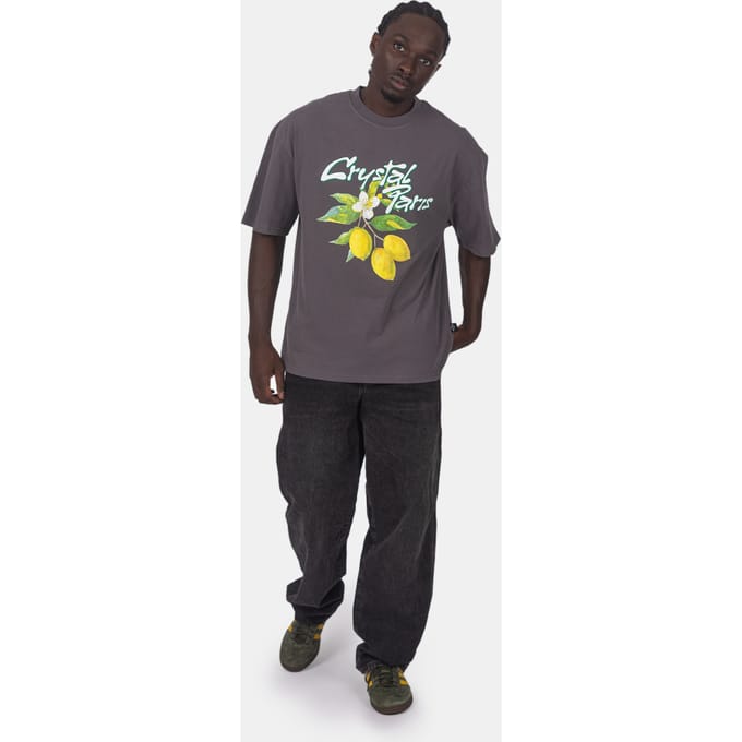 Crystal Paris Oversized T-shirt Lemon