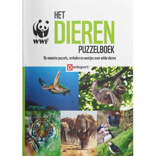Het Wwf Dieren Puzzelboek - Denksport Puzzelboek