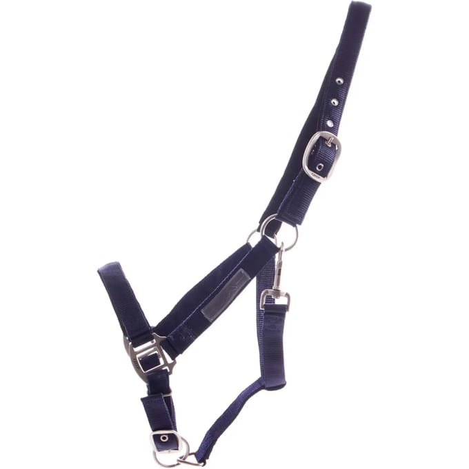 QHP HALSTER GEVOERD Blauw