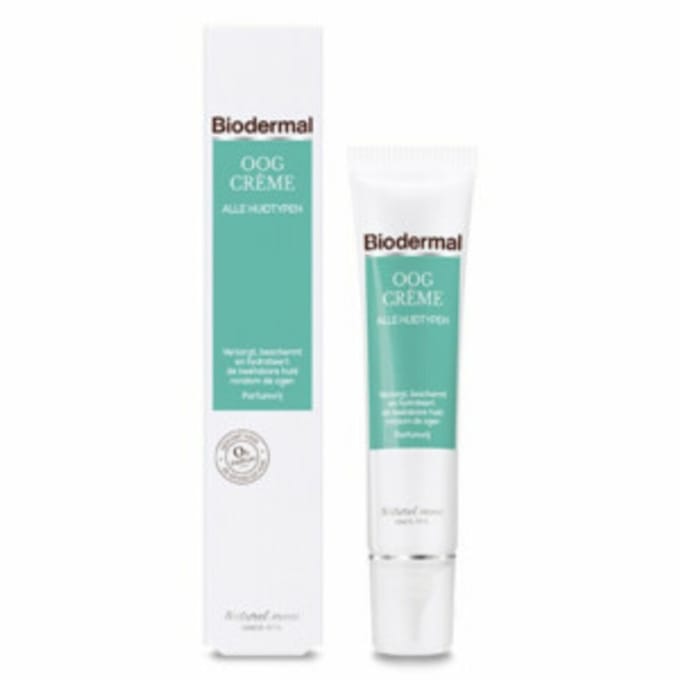 Biodermal Oogcreme - 2 x 15 ml - Voordeelverpakking