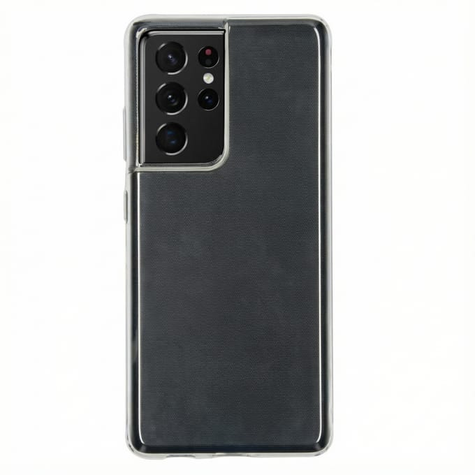 imoshion Hoesje - Geschikt voor Samsung Galaxy S21 Ultra - Softcase Backcover smartphone - Transparant