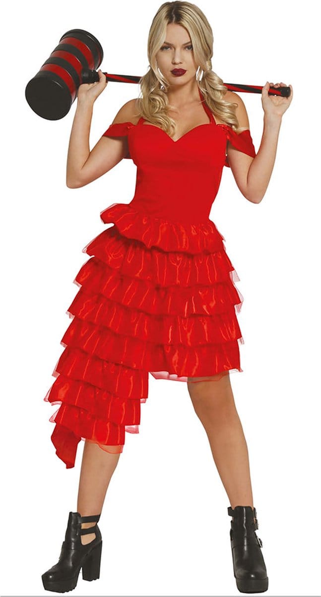 Fiestas Guirca - Jurk Crazy Dangerous maat M (38-40) - Carnavalskleding - Carnaval - carnavalskleding 2027 - Carnaval kostuum