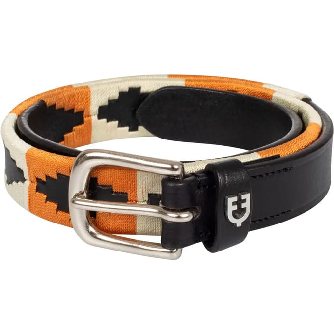 Leren riem met versieringen Equestro Navajo