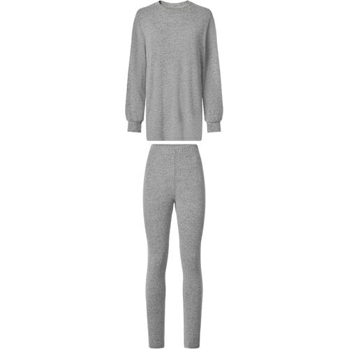 ESMARA Dames huispak (Grijs, S (36/38))