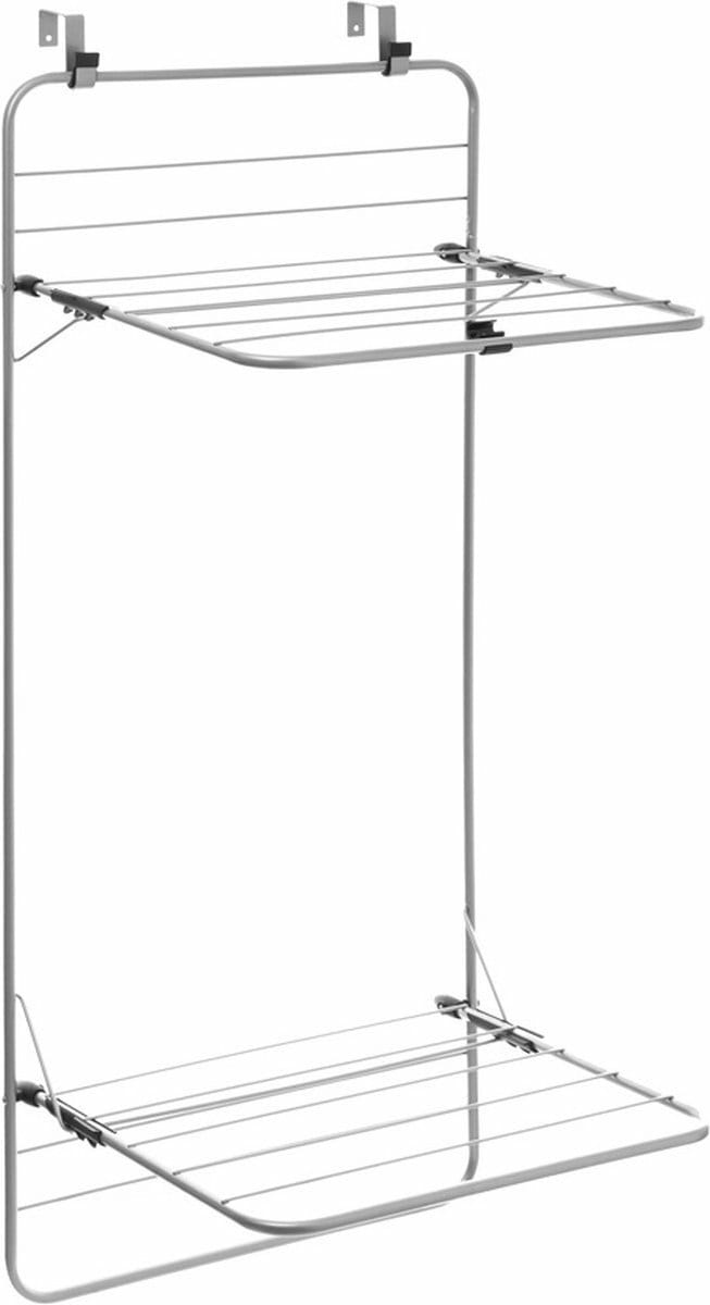 Five Inklapbaar wasgoedrek/droogrek - 10 meter waslijn - Ophangbaar - 51 x 121 cm