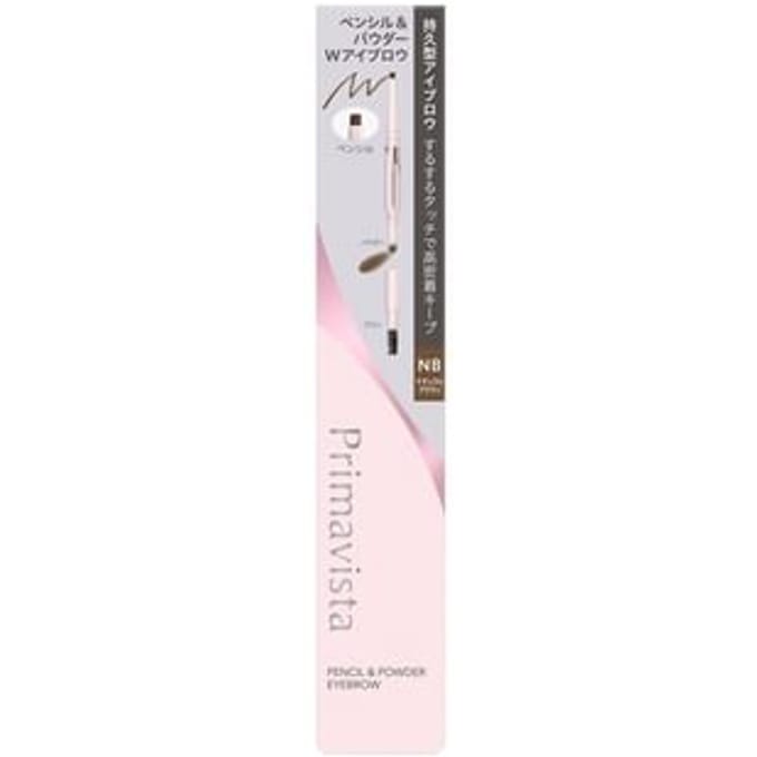 Sofina - Primavista Style Lock Eyebrow Pencil & Powder Natural Brown