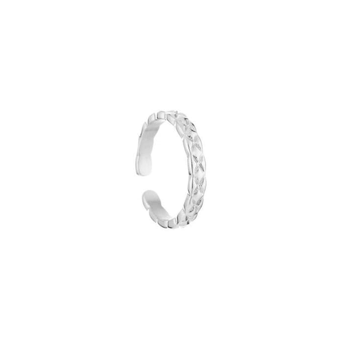 Bijoutheek Ring Bewerkt Zilver JE12779 (One Size)