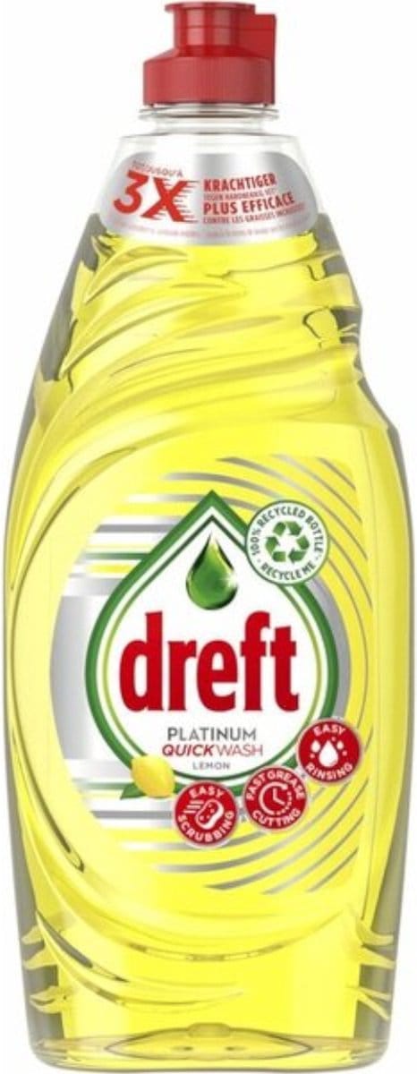 Dreft Platinum Quickwash - Vloeibaar Afwasmiddel - Citroen- 625 ml