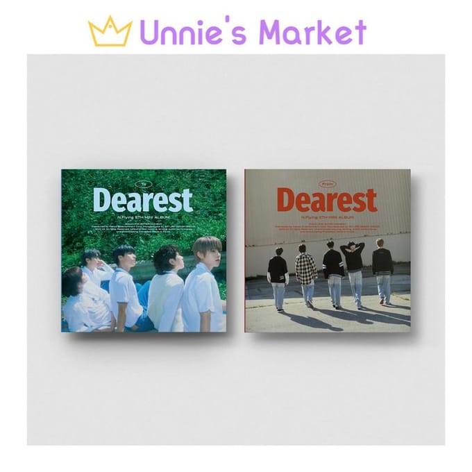 N.Flying Dearest 8ème Mini Album Random Ver,No poster gray