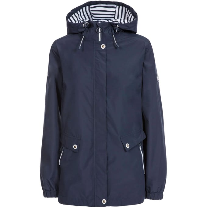 Trespass Dames/dames Flourish Waterproof Jasje (Marine)