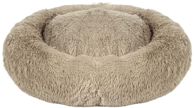 Duvoplus Snug - Donut bed - Beige - M - 65x65x15cm - Wasbaar