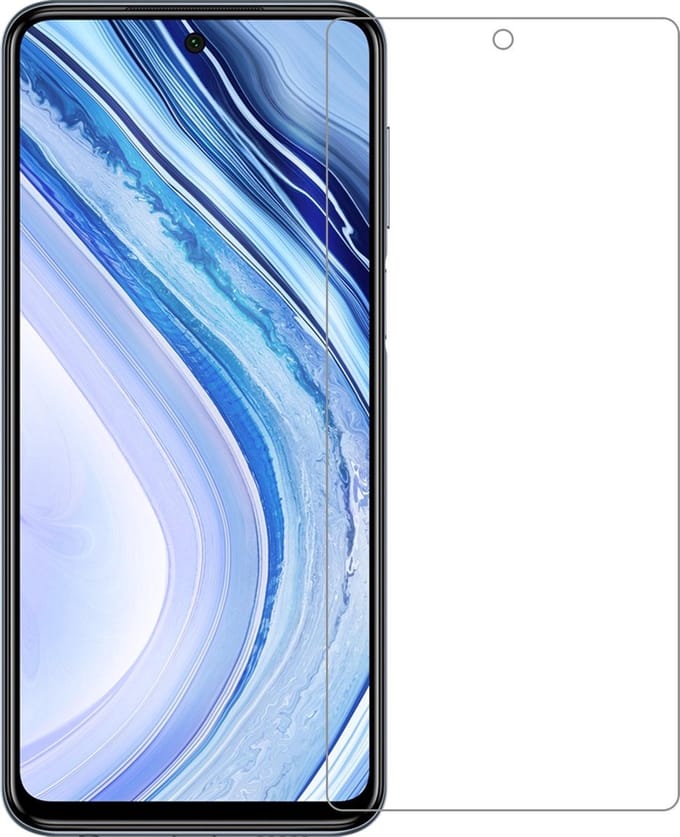 Screenprotector - Geschikt voor Xiaomi Redmi Note 9 Pro - Extra Sterk - Gehard Glas - Beschermglas - Tempered Glass - Screen Protector