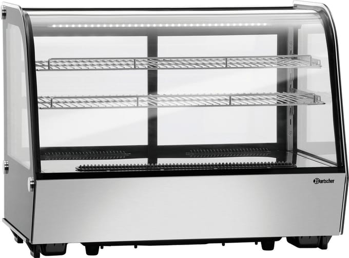 Bartscher DeliCool IIIL Koelvitrine - 160L - +2°C tot +12°C - LED - 885x570x690mm