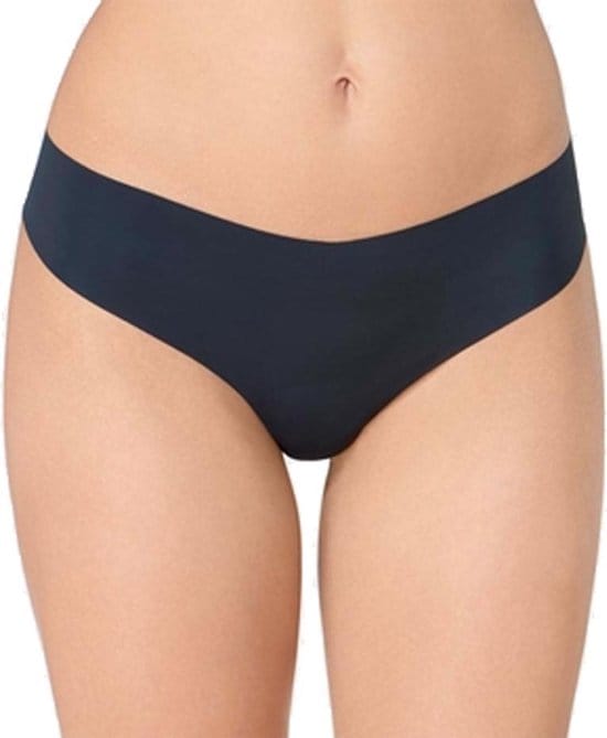 sloggi ZERO Microfibre Dames Hipstring Microvezel - Zwart - Maat L