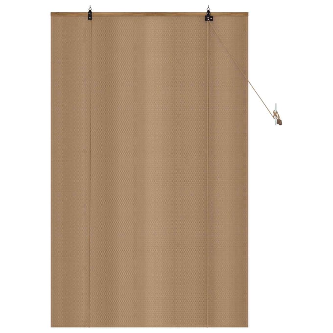 vidaXL - Rolgordijn - Bruin - 100 - x - 160 - cm - Bamboe
