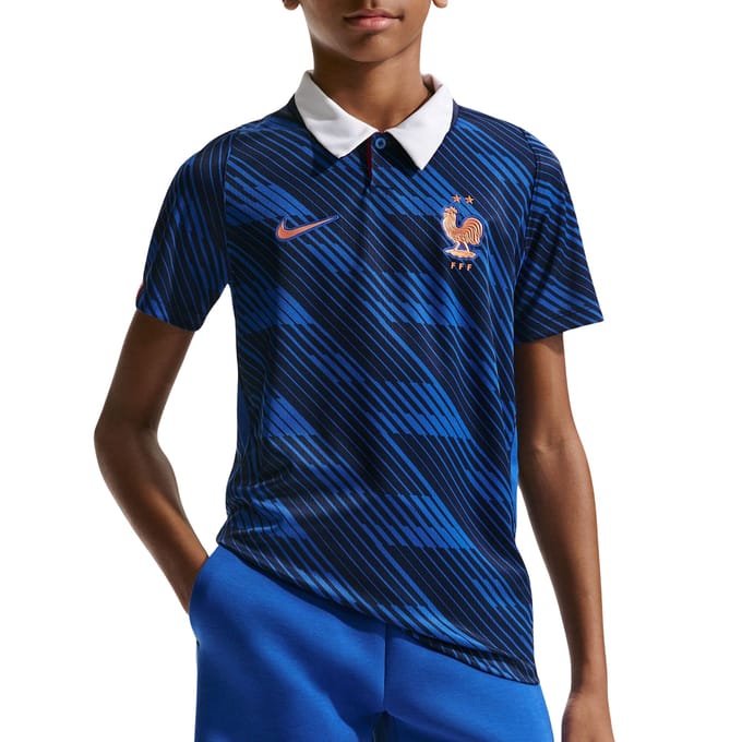 Nike Frankrijk WK2026 Thuis Shirt Junior - Maat 140