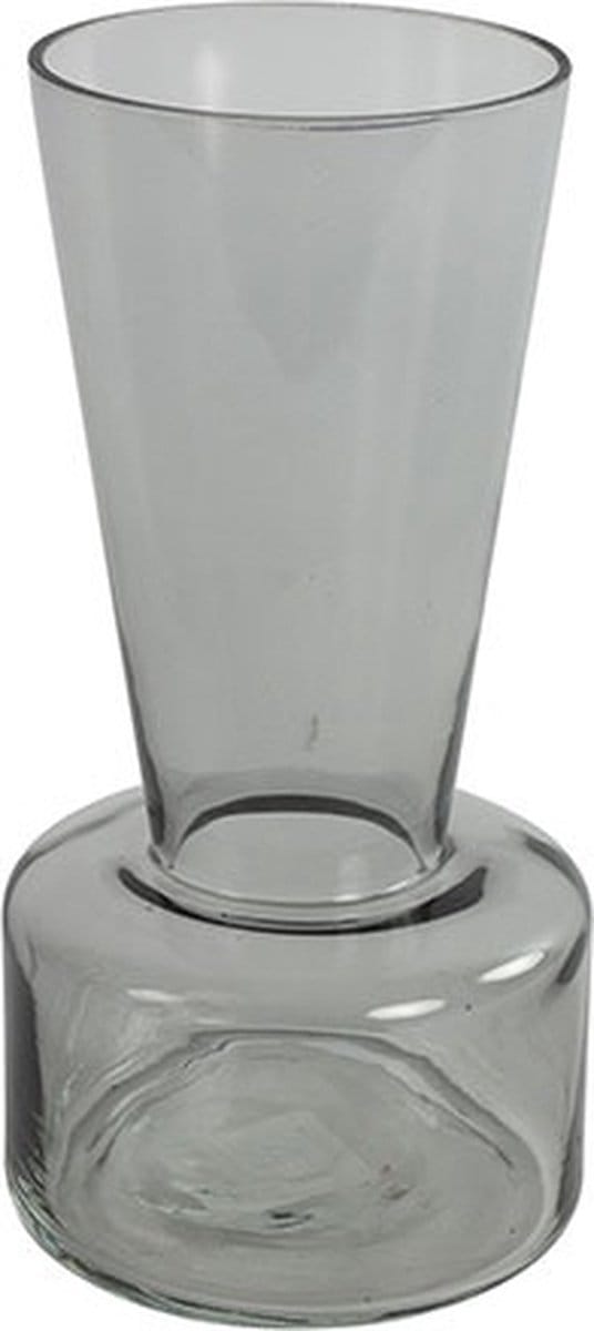 Countryfield Vaas Ellie glas L10B10H20CM l.grijs