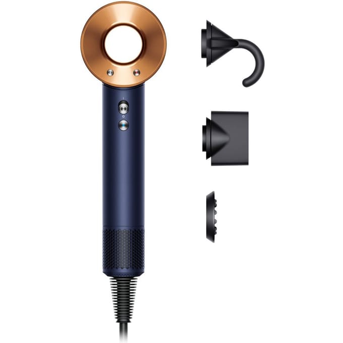 Dyson Sèche-cheveux Dyson Supersonic™ - cheveux raides à ondulés (Bleu de Prusse/Cuivré)