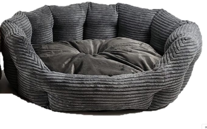 hondenmand Molli 75 x 65 cm antraciet