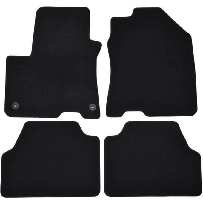 Tapis de sol - Hyundai - Kona Electric - 4 pièces - Antidérapant - Imperméable