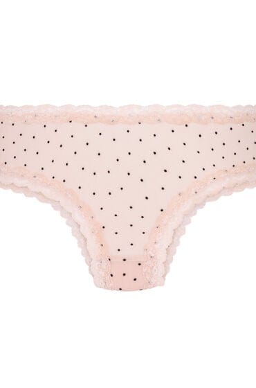 Hunkemöller V-shape Brazilian met Stippen Roze