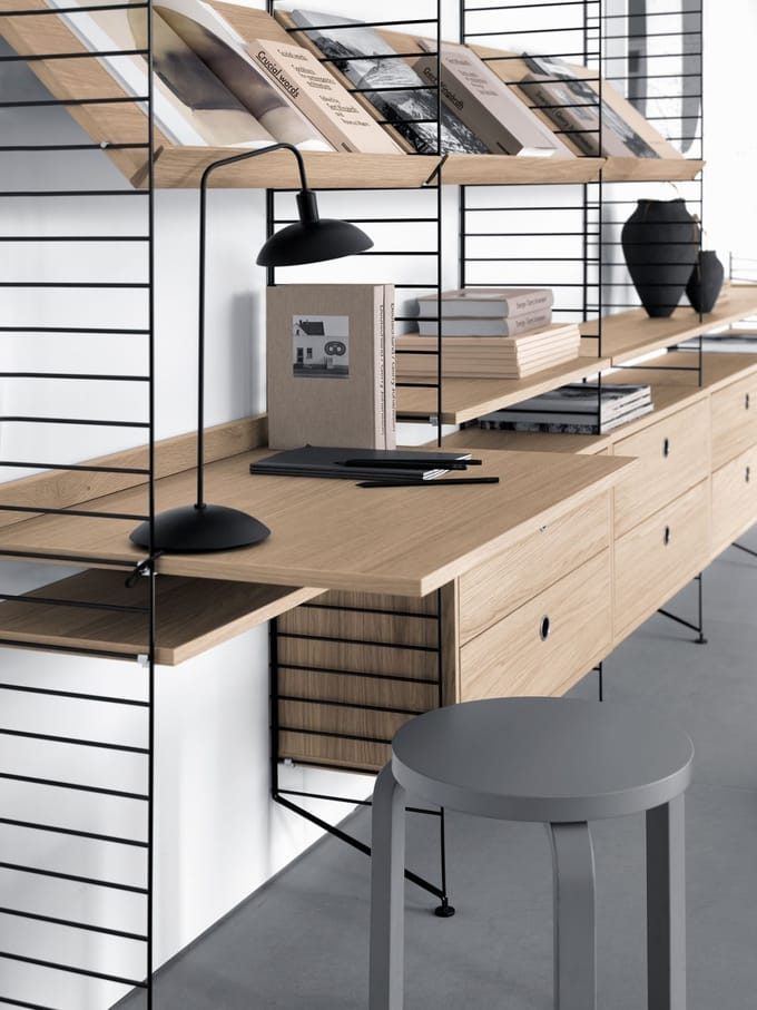 String Furniture - Ladeblok - 58 x 42 x 30 cm - Eiken - beige